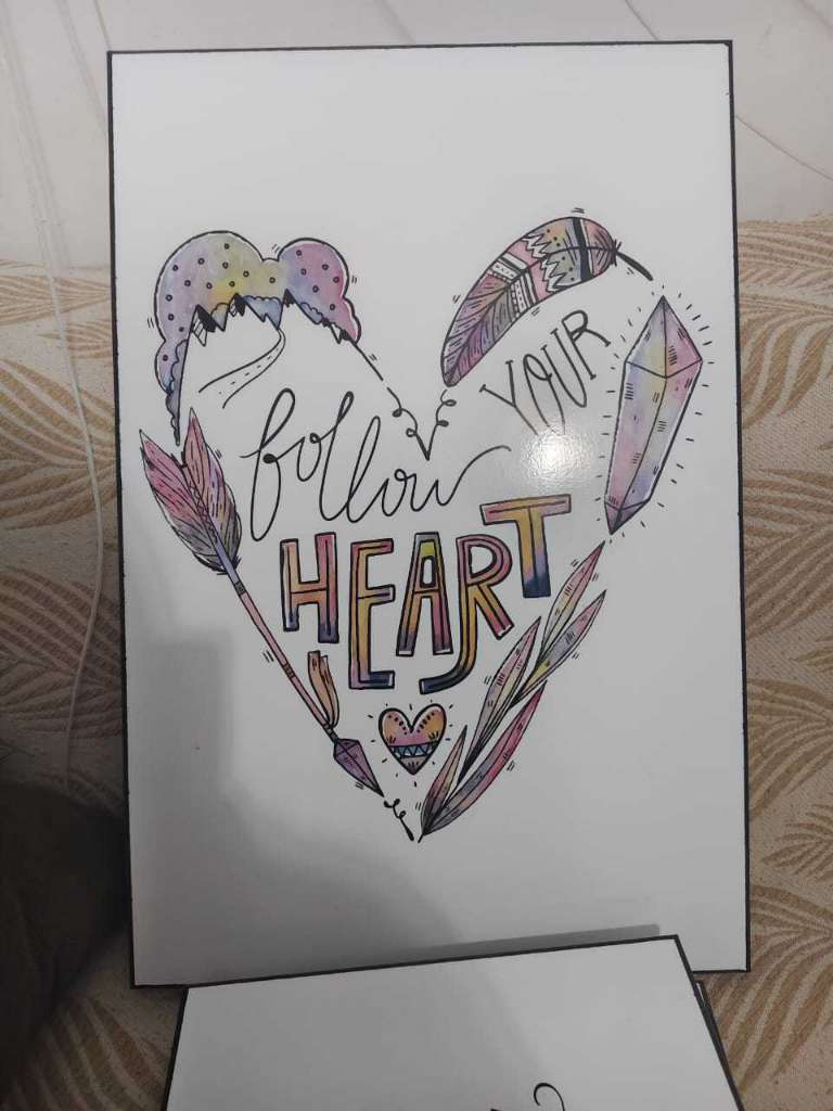 À cause de mon départ à l'étranger