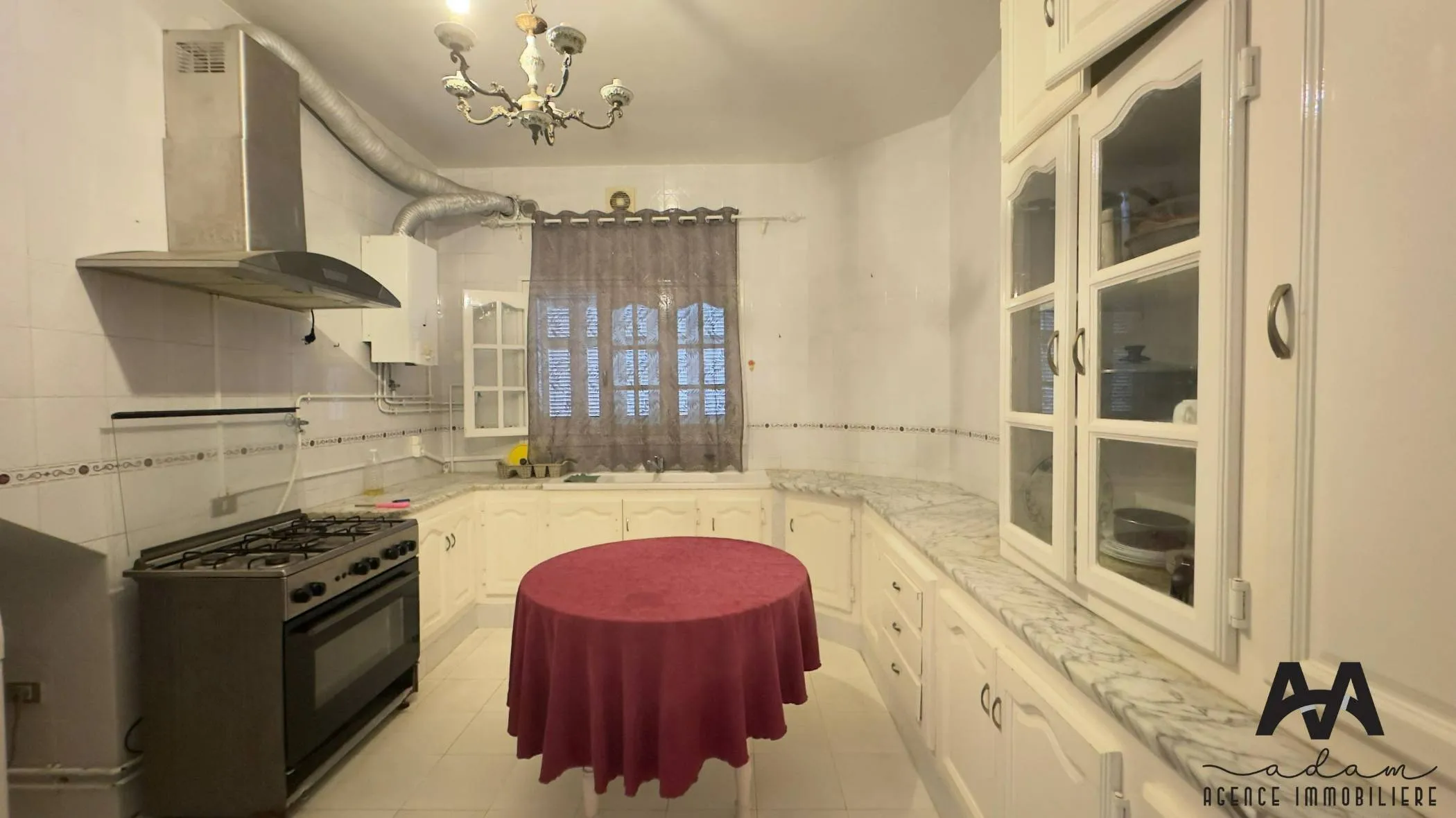 Rez-de-chaussée de villa S+2 meublé à Lido, Nabeul