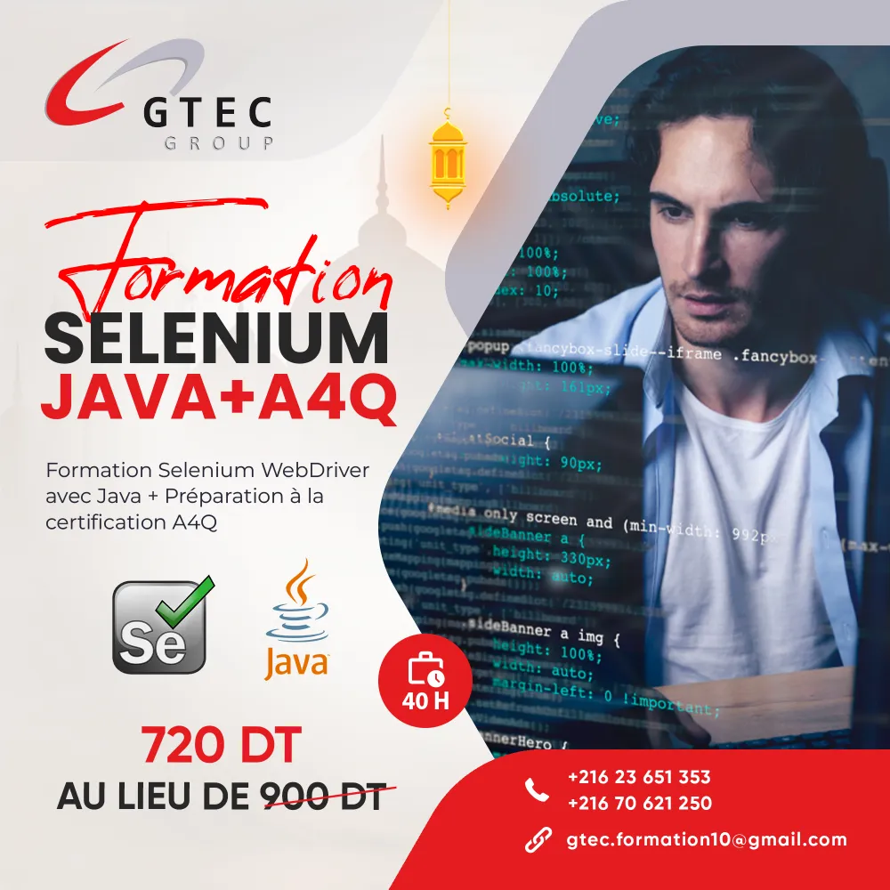 Formation Selenium avvec Java +A4Q