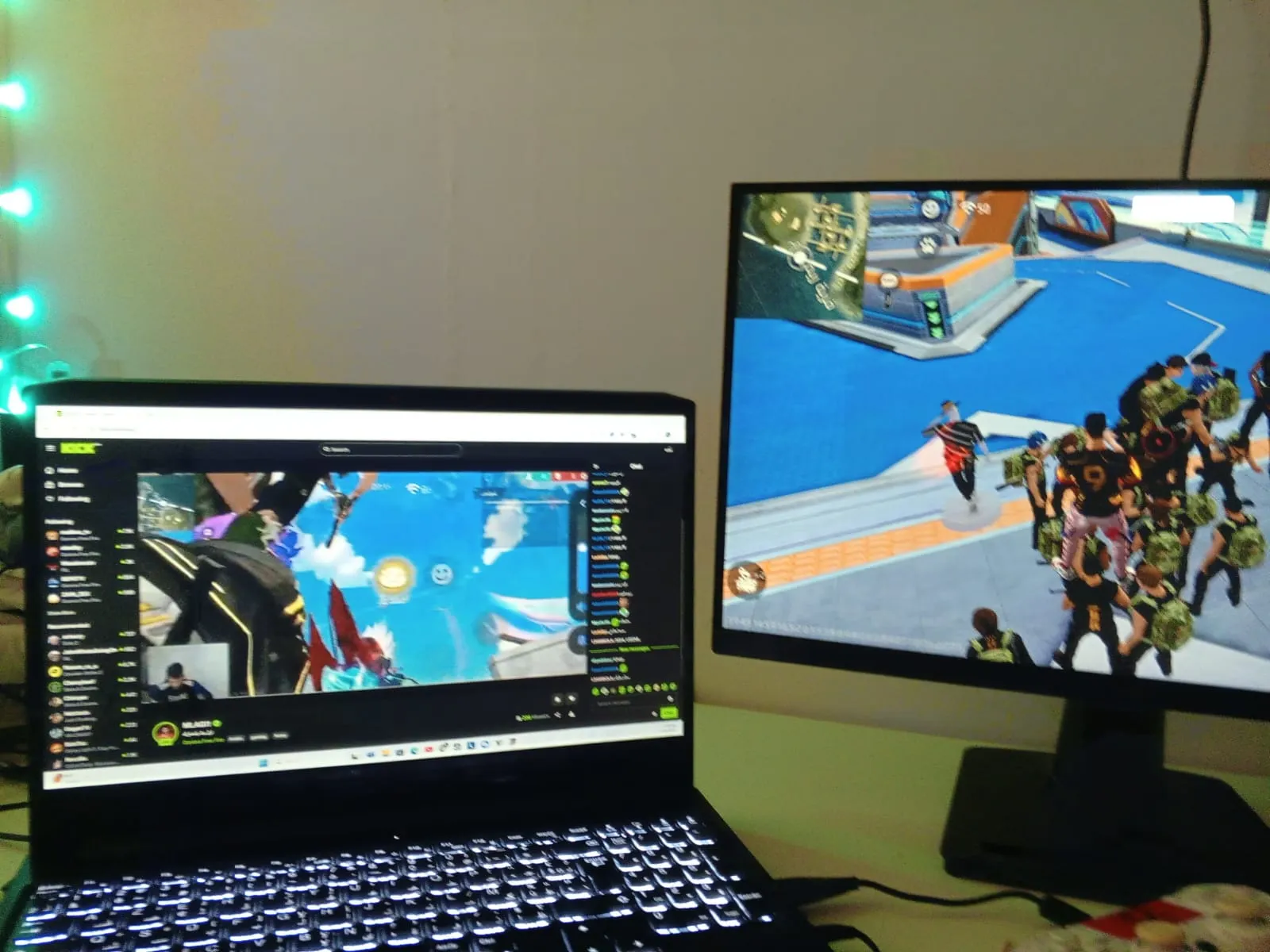 pc gamer + ecran/monitior