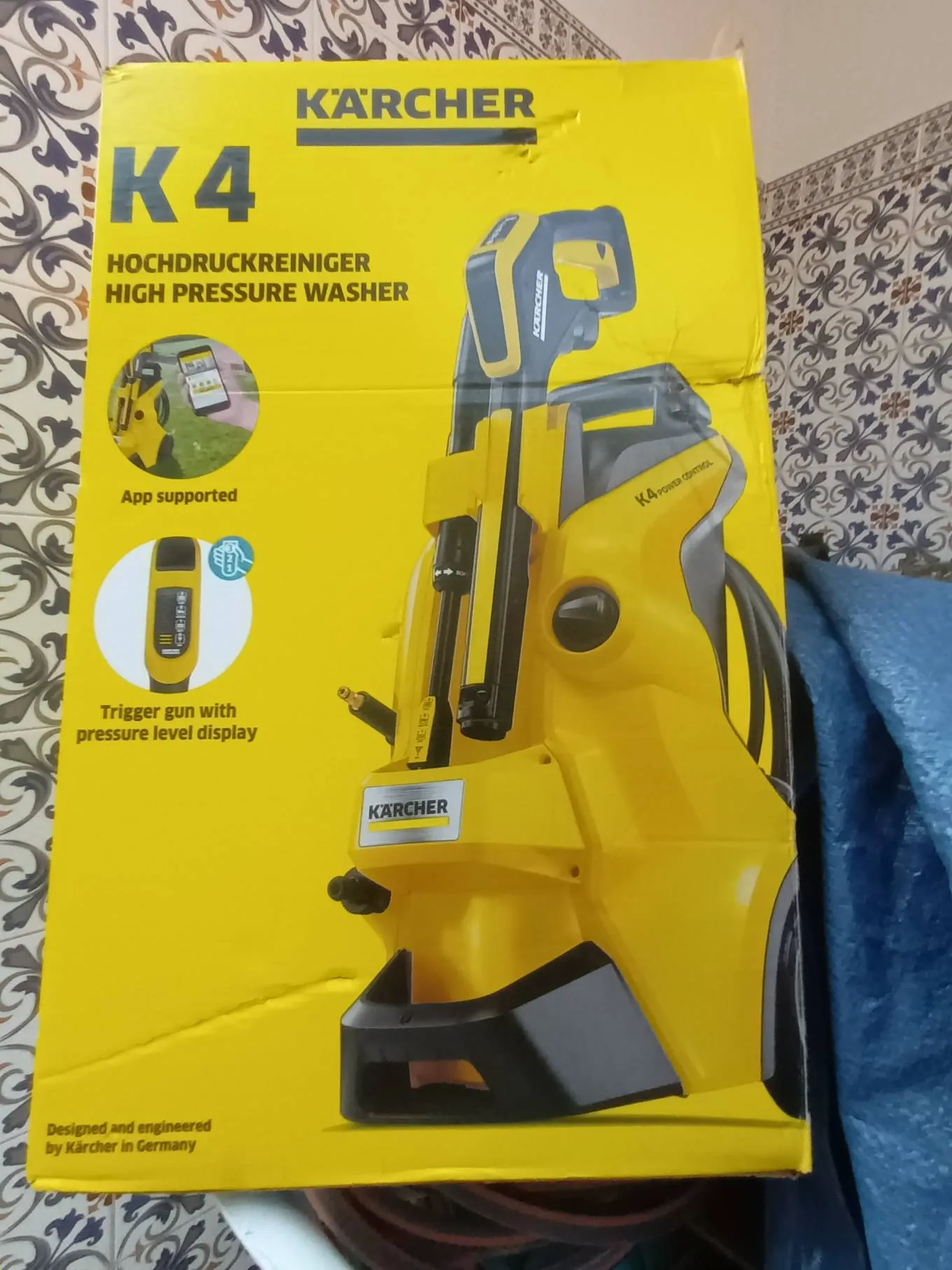 Nettoyeur haute pression Kärcher K4 Power Control.