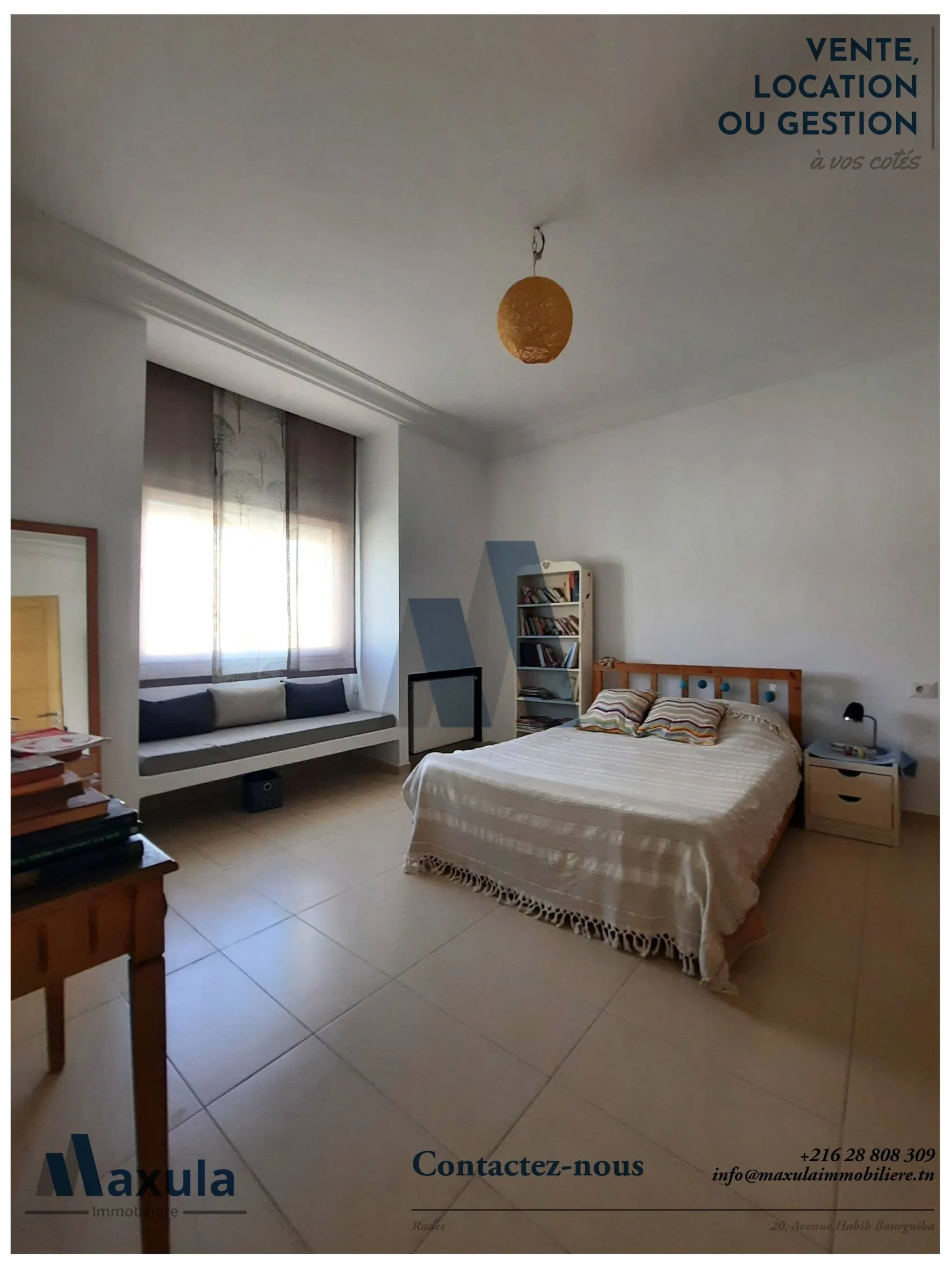 À VENDRE MAISON EN DUPLEX S+3 À RADES MELIANE 2