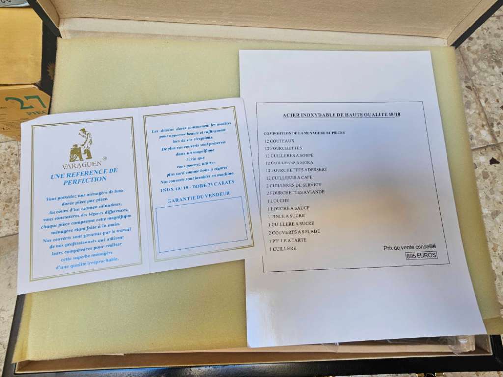 Ménagère Varaguen certifier