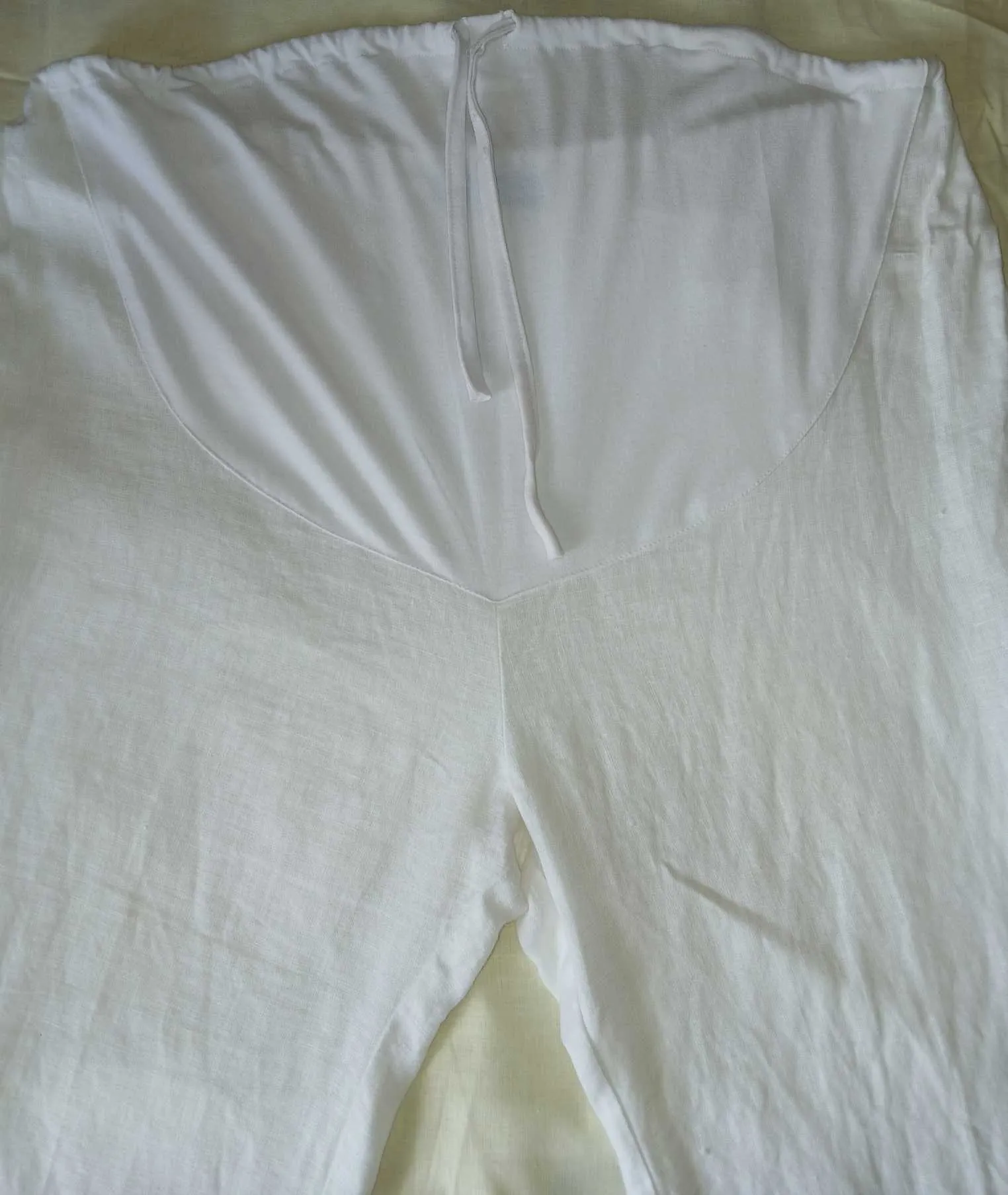 Pantalon de grossesse en lin en excellent état
