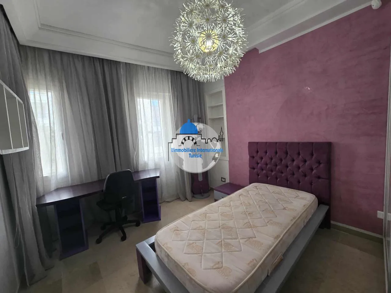 Appartement S+3 meublé à louer à Farhat Hached