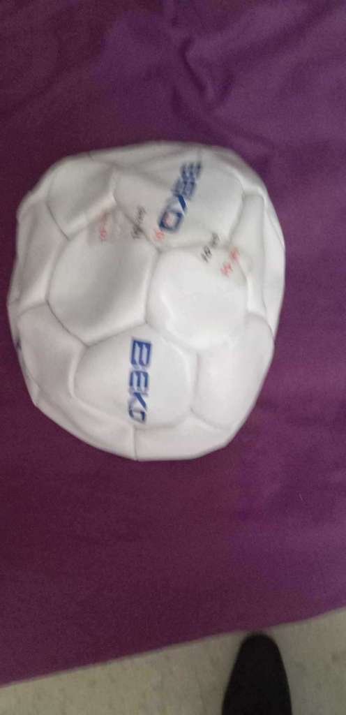 Ballon football peau