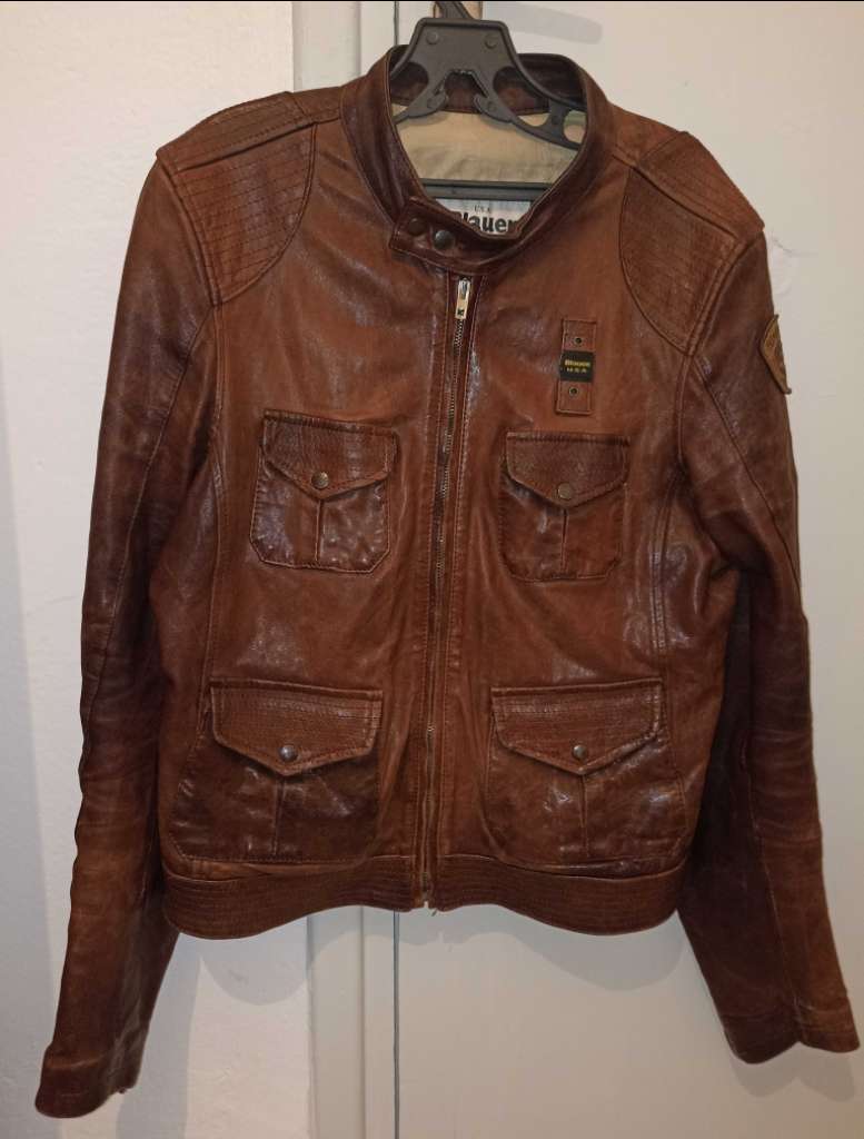 Veste Blauer cuir 
