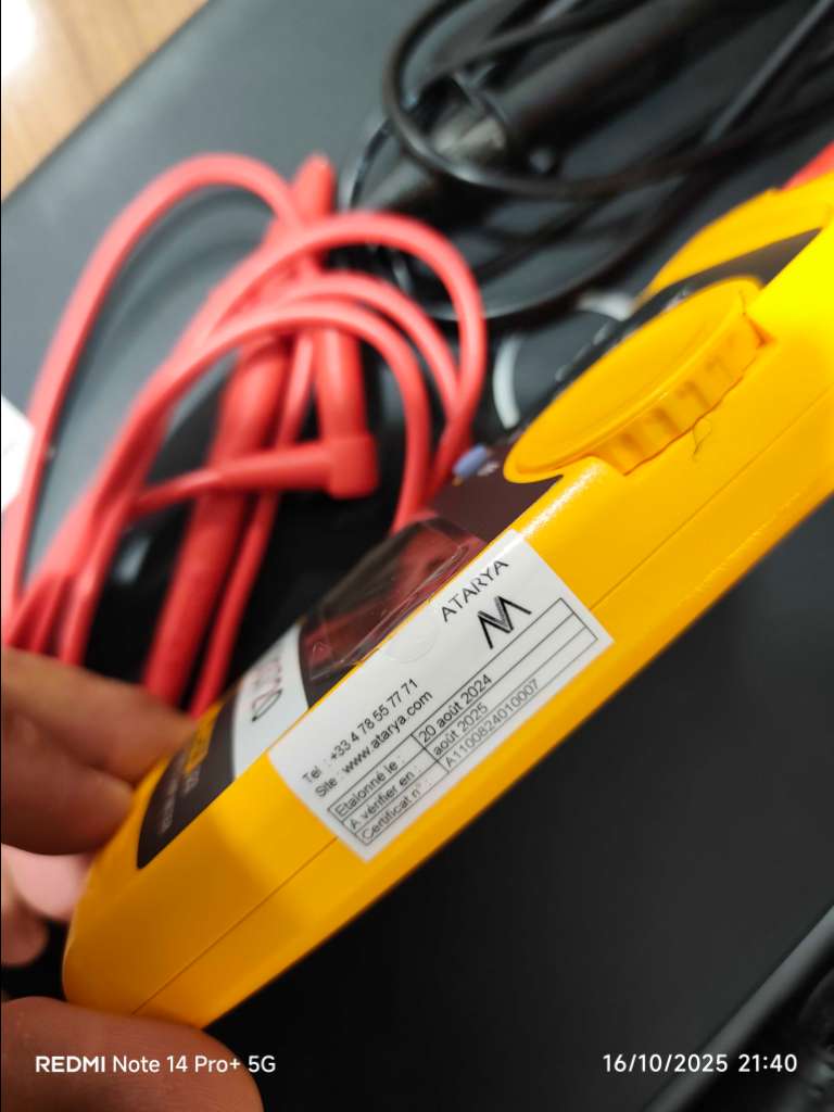 Fluke pince amp