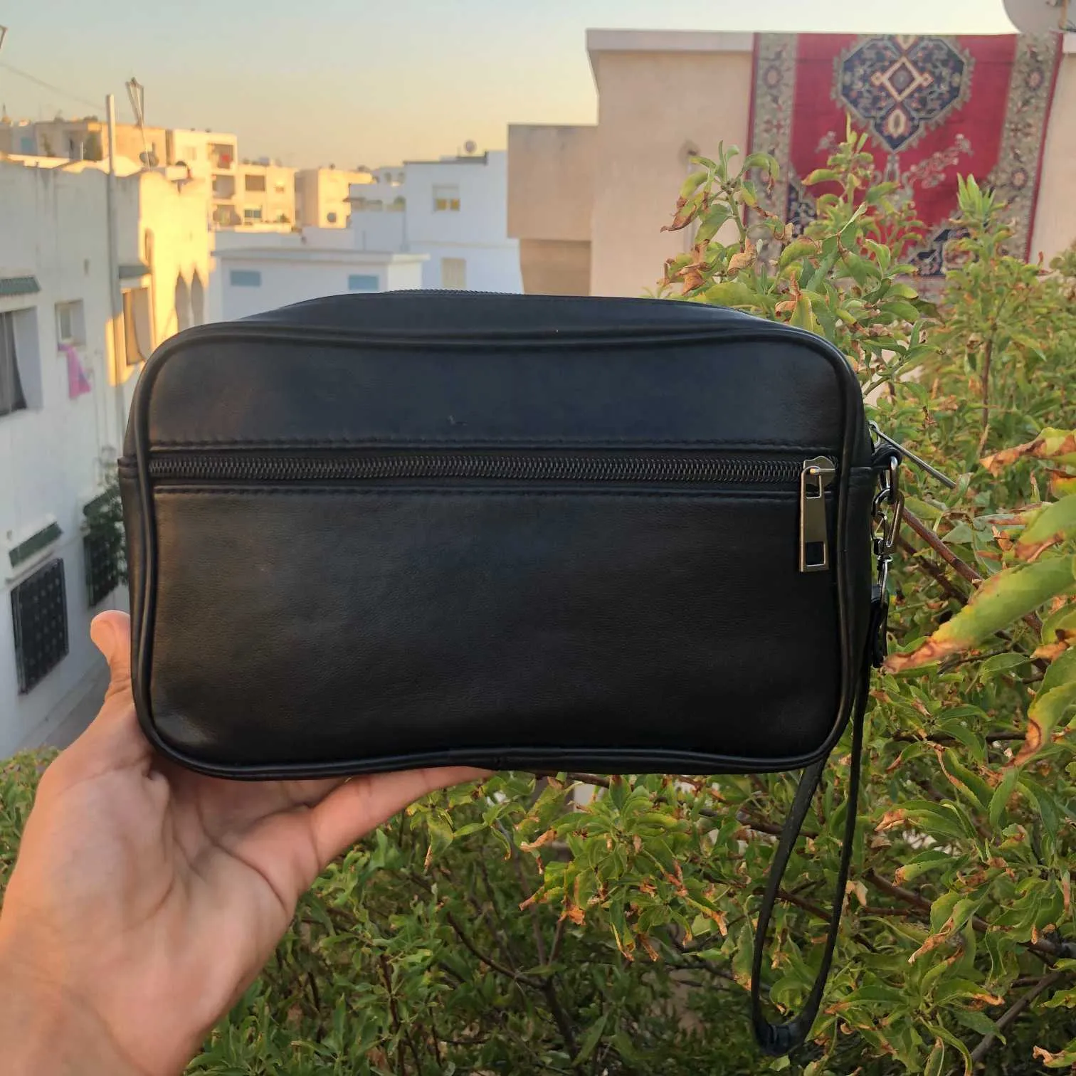 ✅ Pochette SuperBe cuir - Neuf
