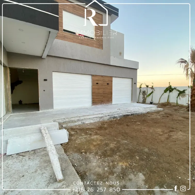 Vente Villa Piscine #Hammamet SUD Vue mer Villa avec #piscine de type S+3