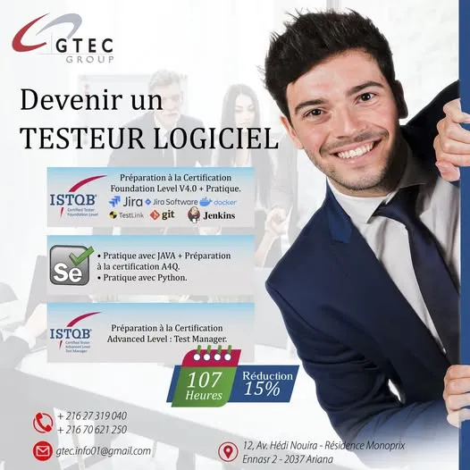 Offre Spéciale : Pack Testeur logiciel ISTQB Selenium Test Manager