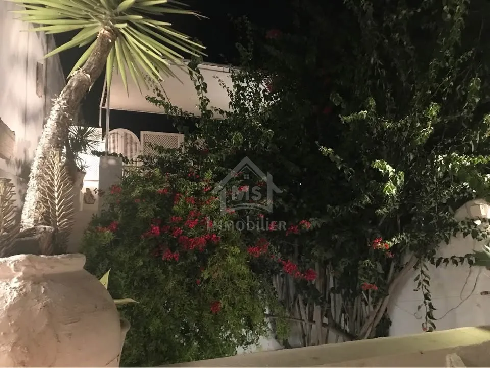 Maison arabe S+2 meublée à vendre à Hammamet centre ville 51355351