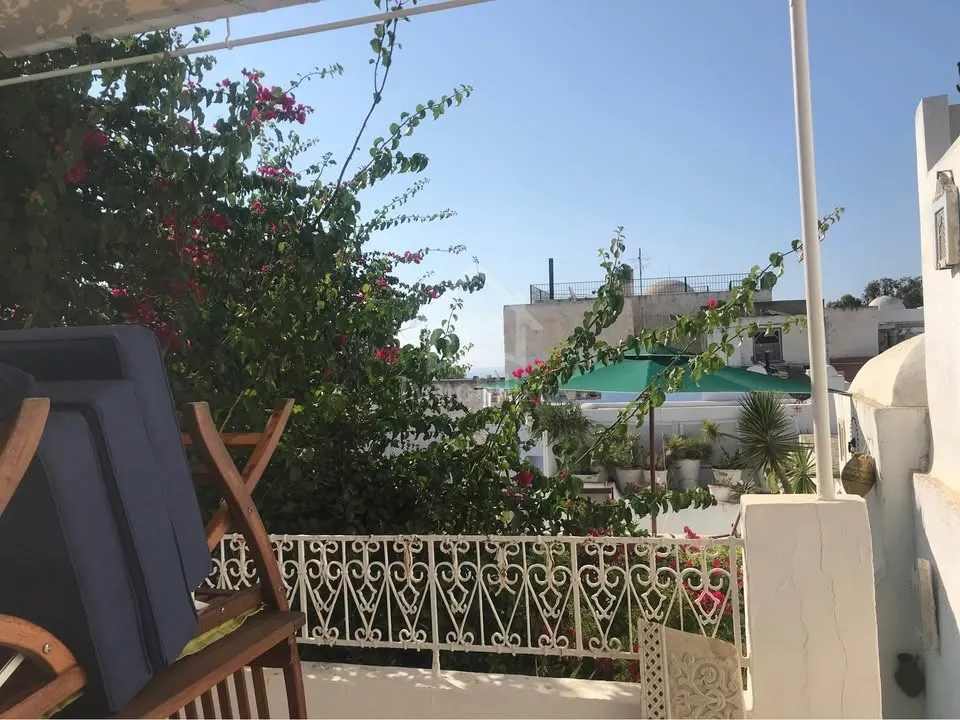 Maison arabe S+2 meublée à vendre à Hammamet centre ville 51355351