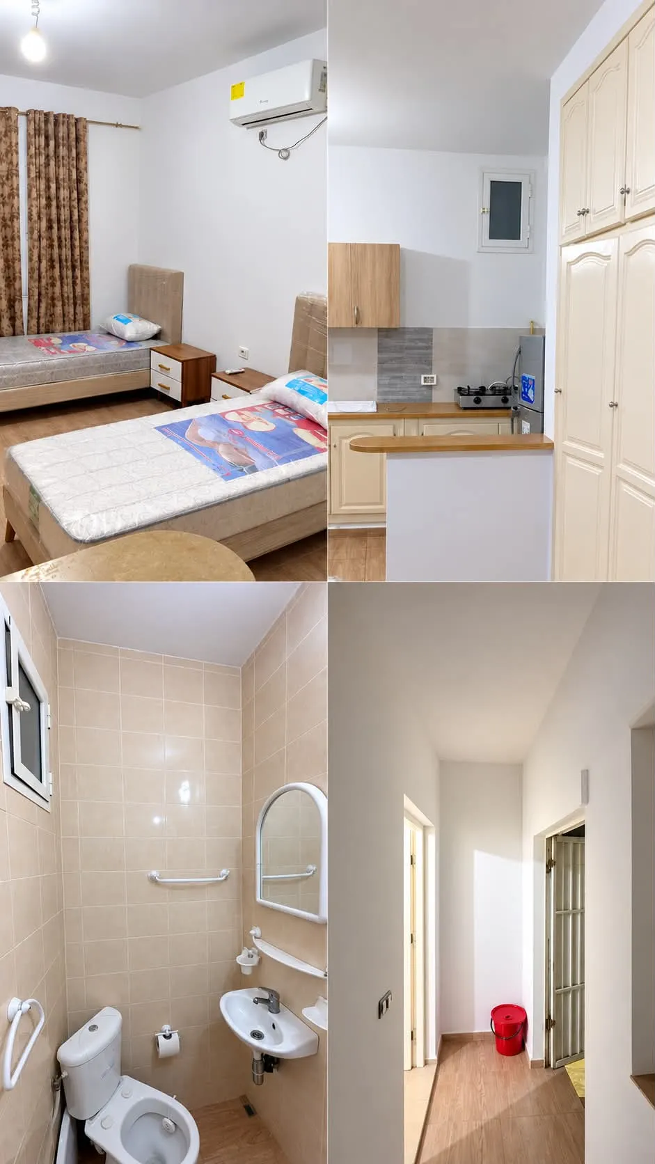 Appartement meublé S+1 à El Manar