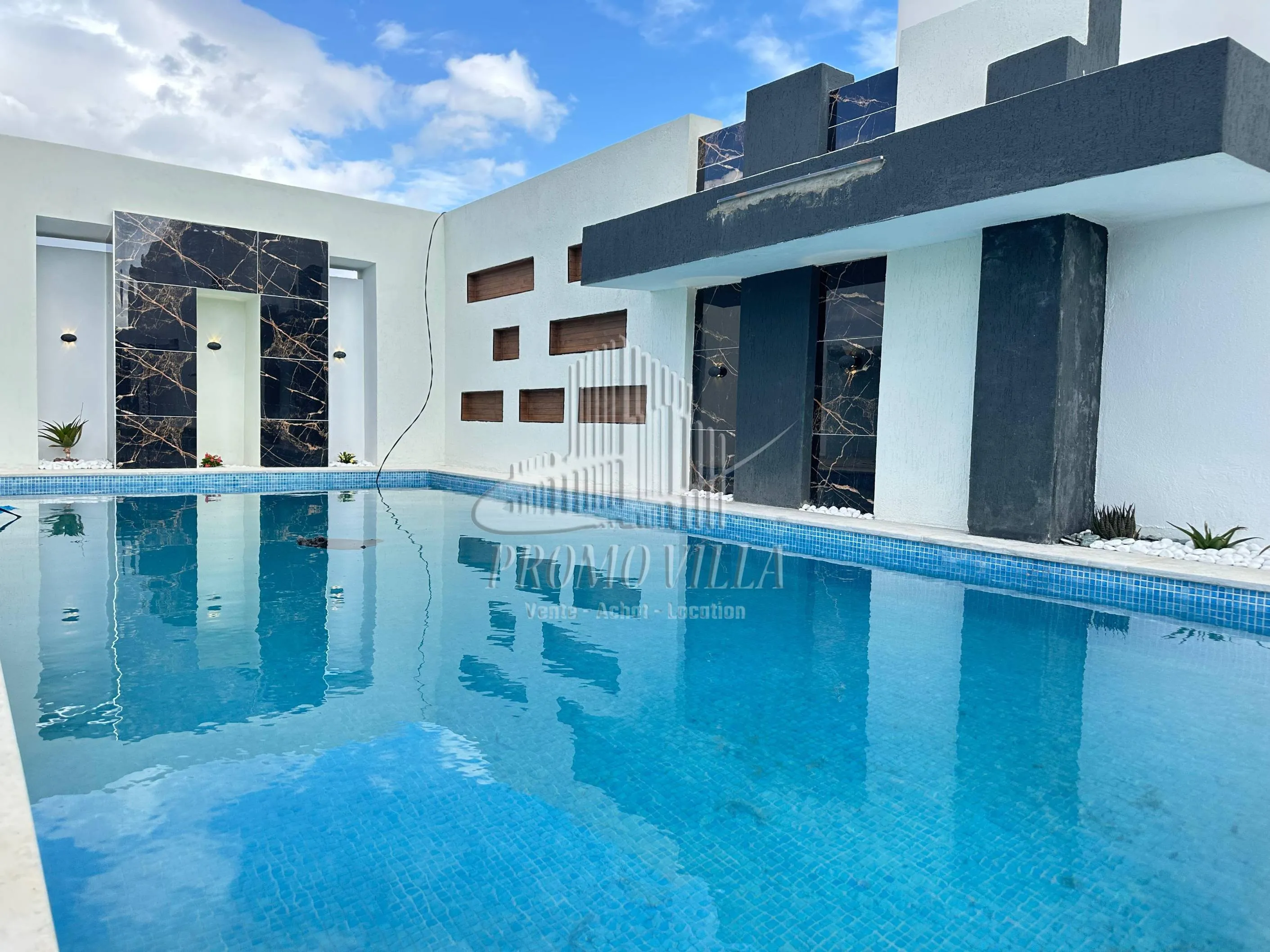 villa de style américain