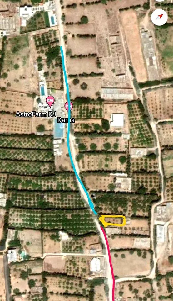 Maison et terrain à 700 de rue de Ras Jebel (verger andalou )