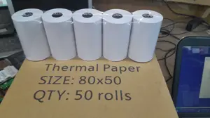 Vente papier rouleau thermique