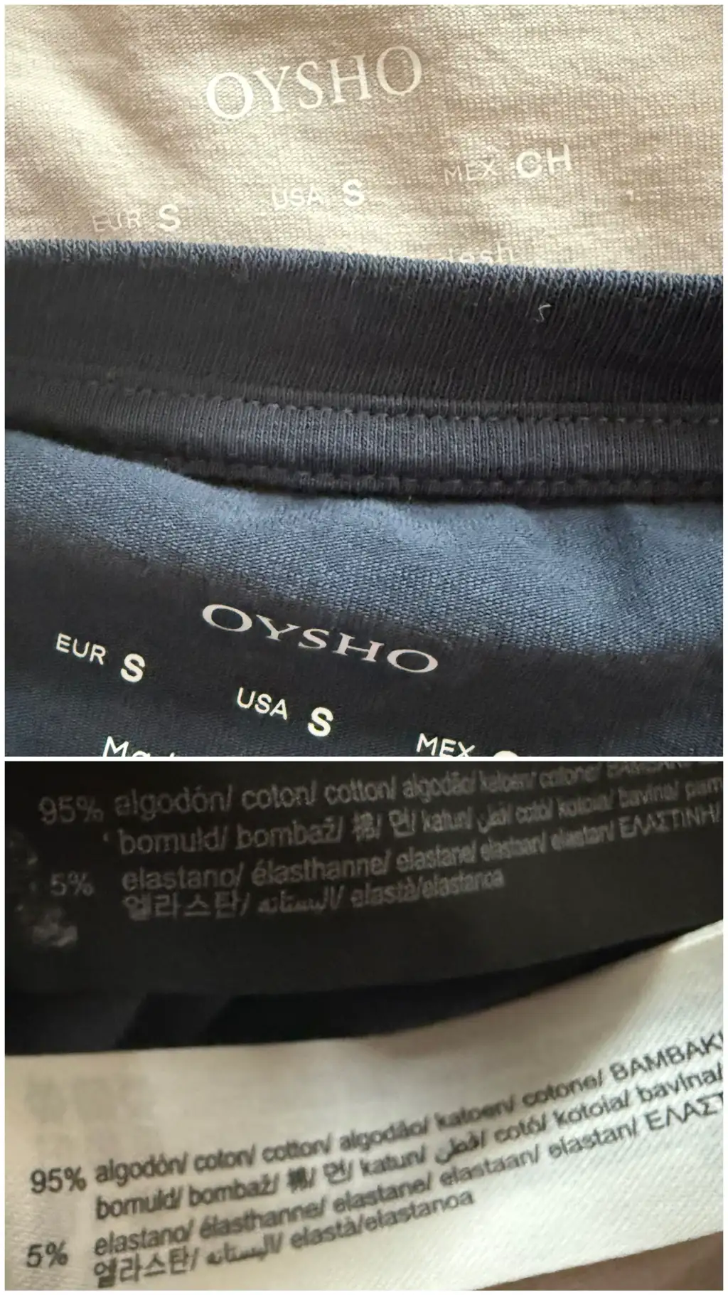 2 T-shirts OYSHO