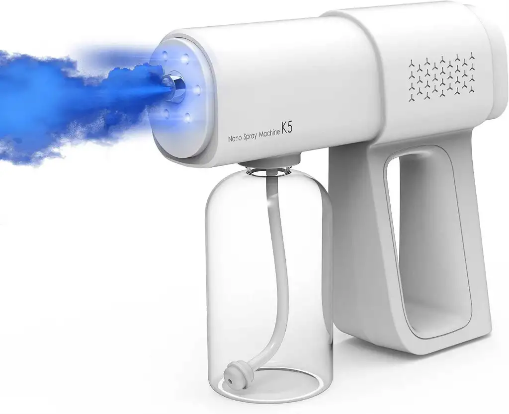 Pistolet désinfectant portable sans fil avec écran tactile rechargeable