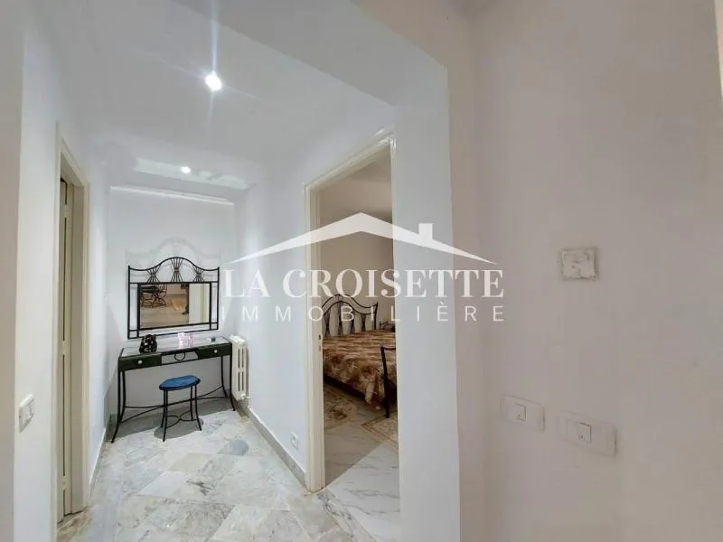Appartement s1 meublé avec jardin à La Marsa MAL1663