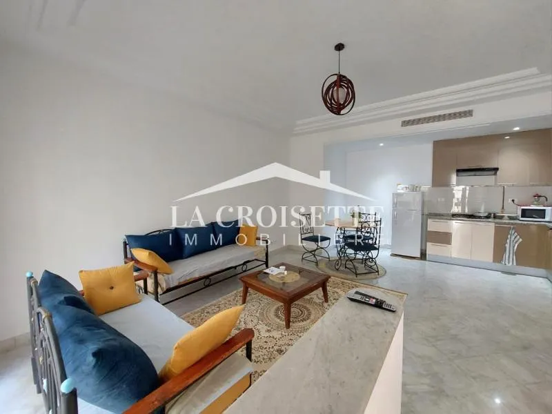 Appartement s1 meublé avec jardin à La Marsa MAL1663