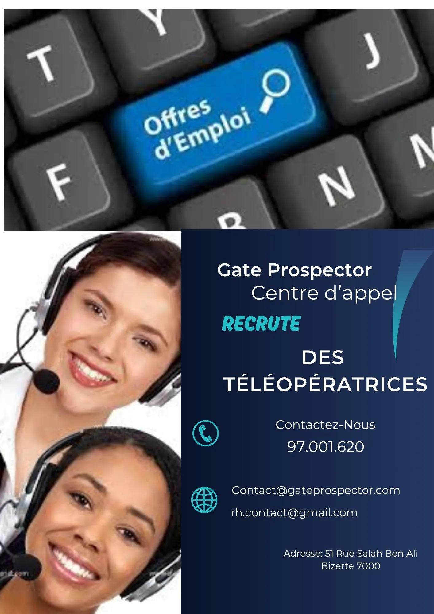 Des Téléopératrices