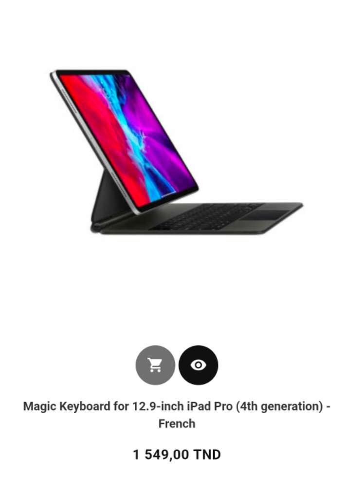 Ipad pro 12.9 5ème génération bypass 