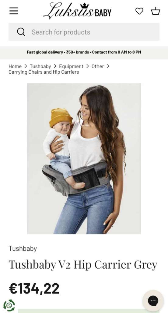 Porte bebe tushbaby