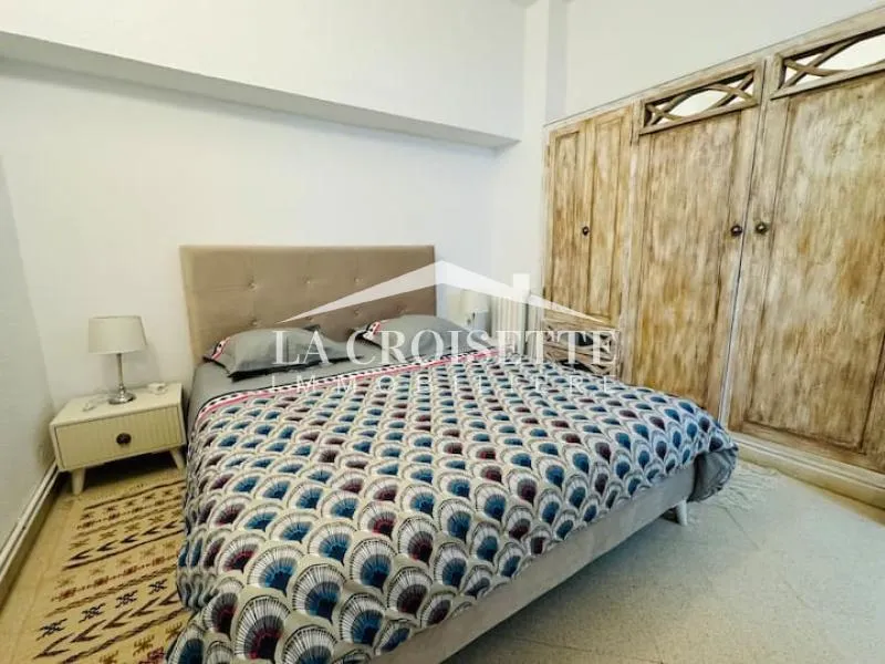 Appartement s3 meublé avec piscine à La Marsa ZAL0490