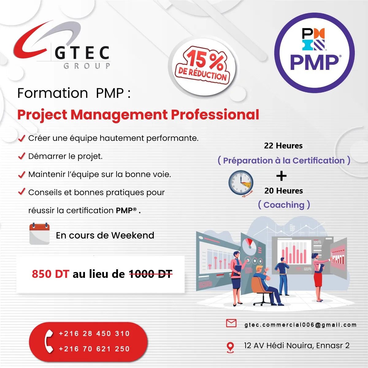 Devenez Project Manager Certifié PMP