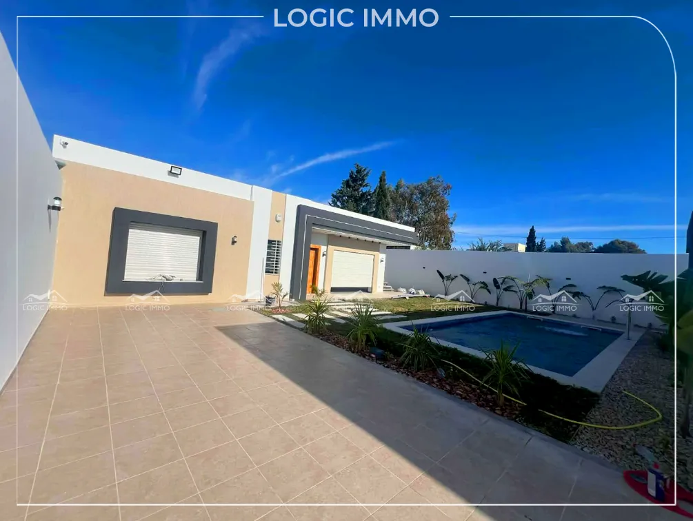 A vendre une villa S+3 plain-pied située à km71