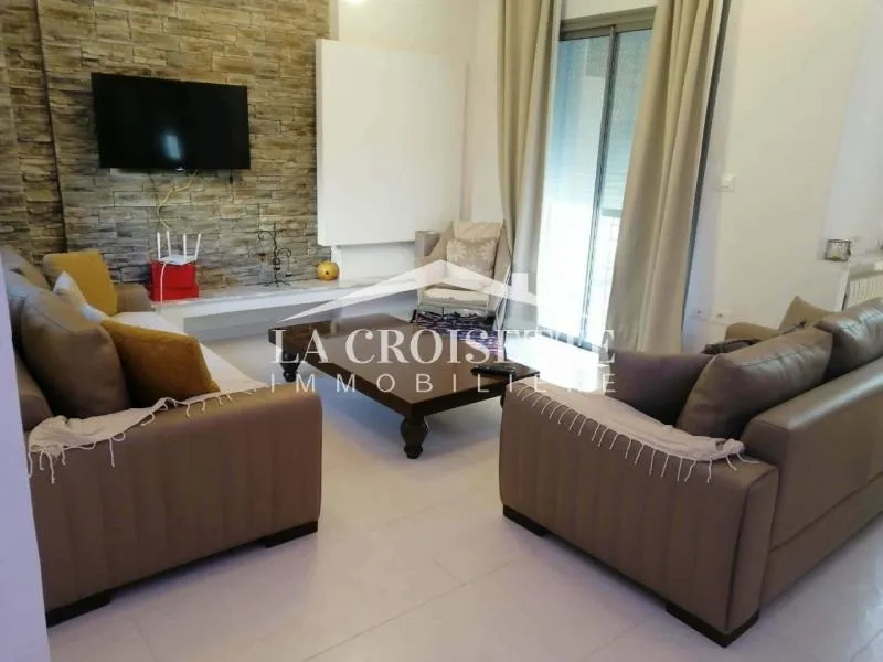 Duplex S+3 meublé à La Marsa ZDL0741