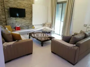 Duplex S+3 meublé à La Marsa ZDL0741