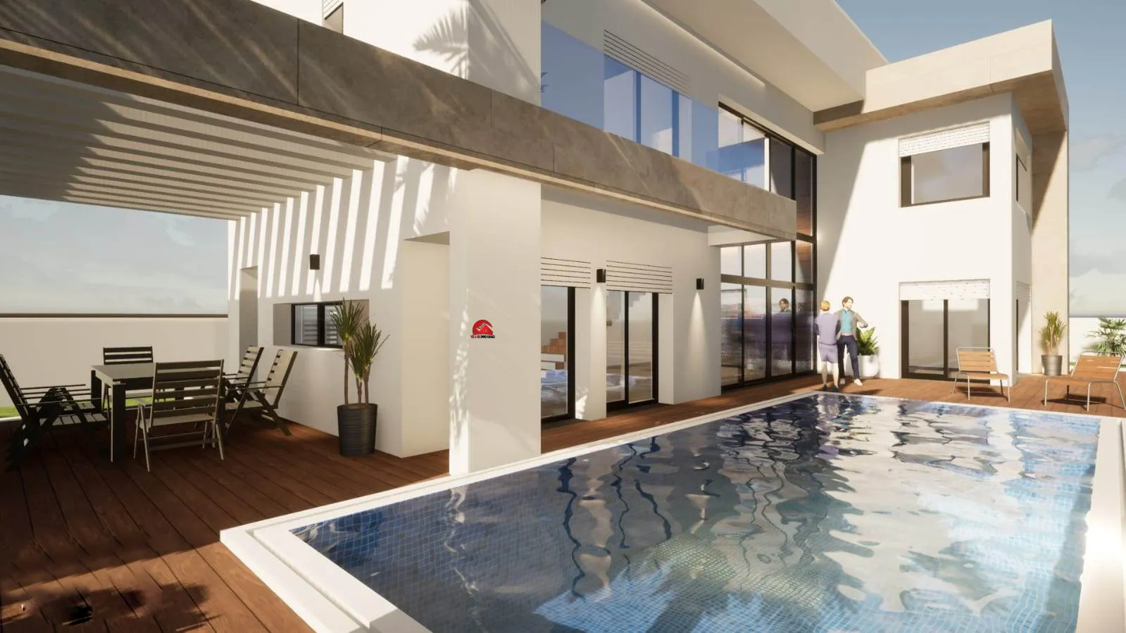 VILLA HAUT DE GAMME A MEZRAYA ZA - RÉF V621