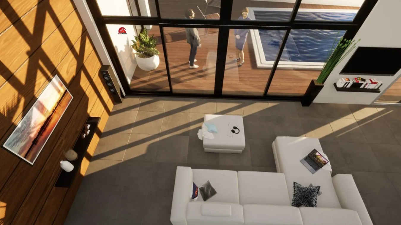 VILLA HAUT DE GAMME A MEZRAYA ZA - RÉF V621