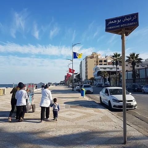 A vendre duplex s2 et s3 à corniche Sousse vue mer