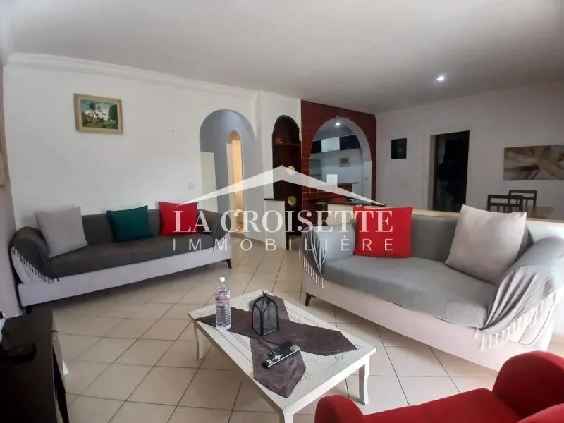 Duplex meublé s3 vue sur mer à Gammarth MDL0368