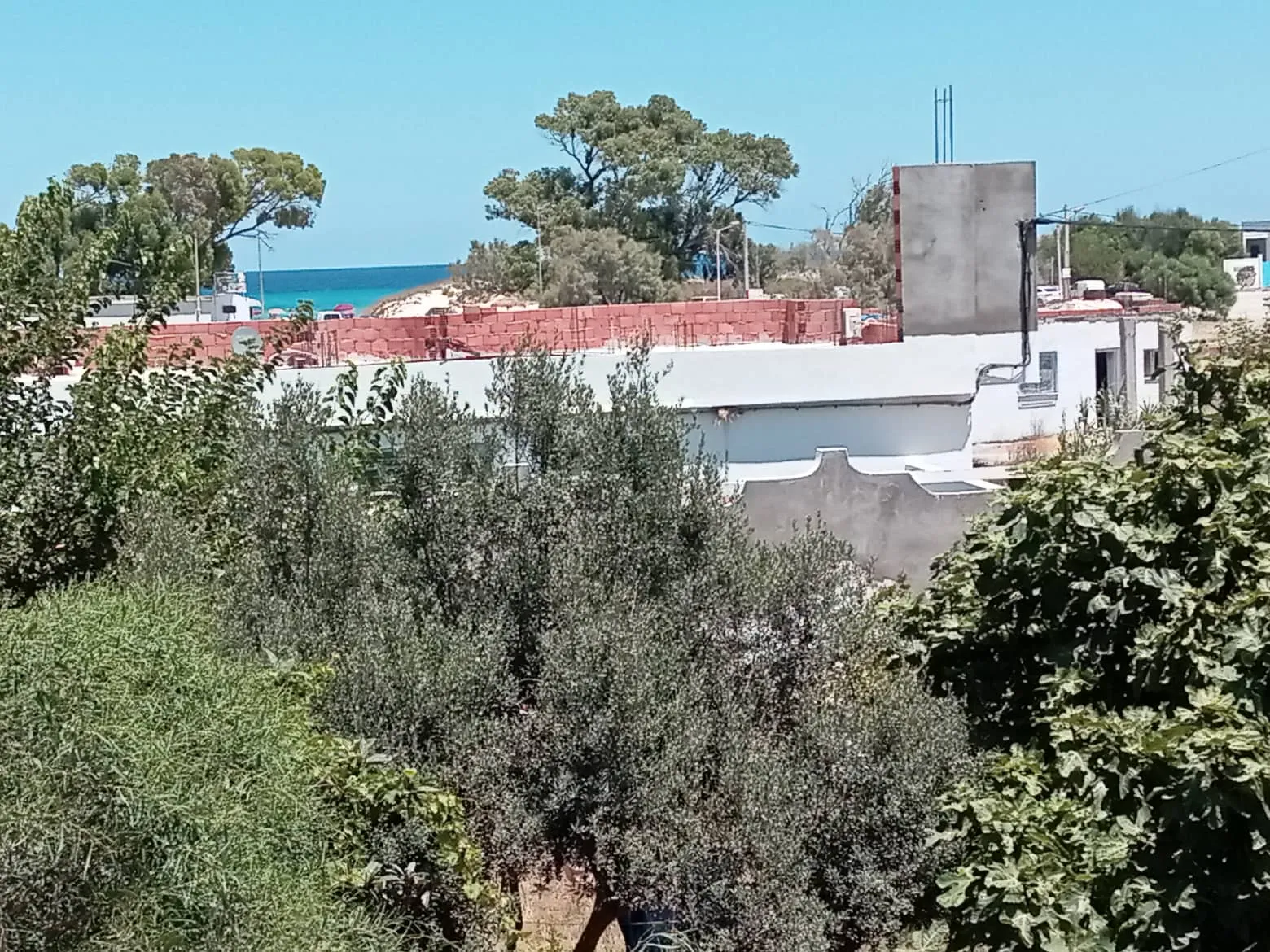 Appartement à louer à la plage de Hammam Ghezaz 