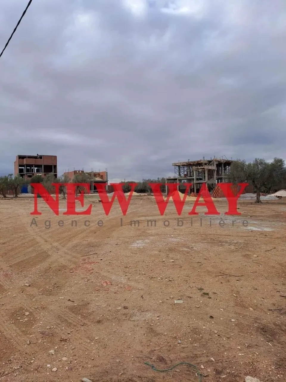 Terrain Fait le Coin à Hammam Sousse en Face Mosquée Sahaba