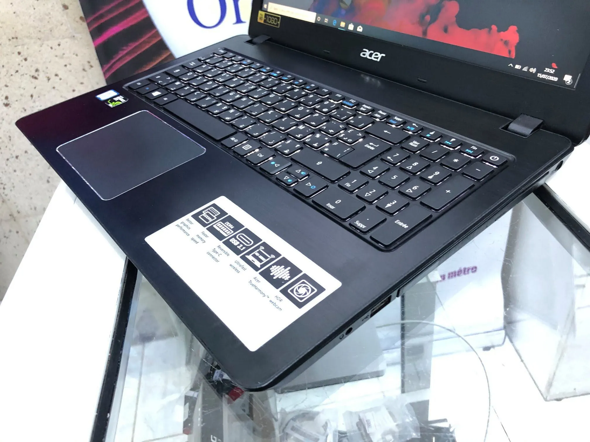 ACER Aspire F15 Gamer/ i5 7èm/ 8G/ GTX 950M 4G/ 1To