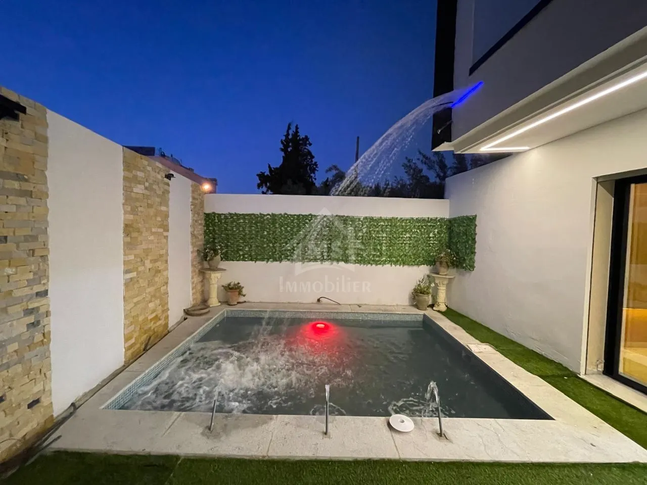 Duplex meublé avec piscine à Hammamet Nord à vendre 51355351