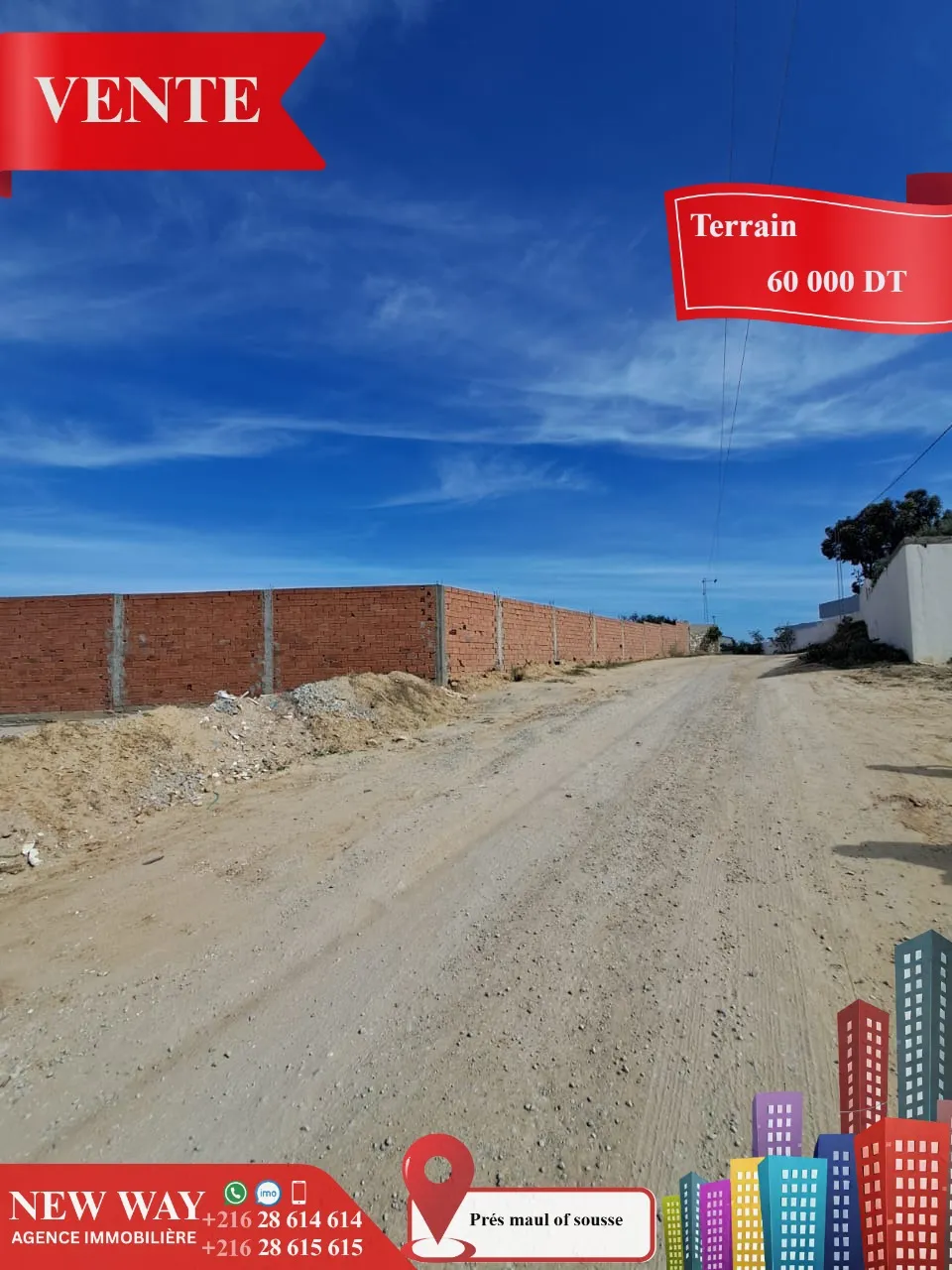 Terrain Prés Mall Off Sousse