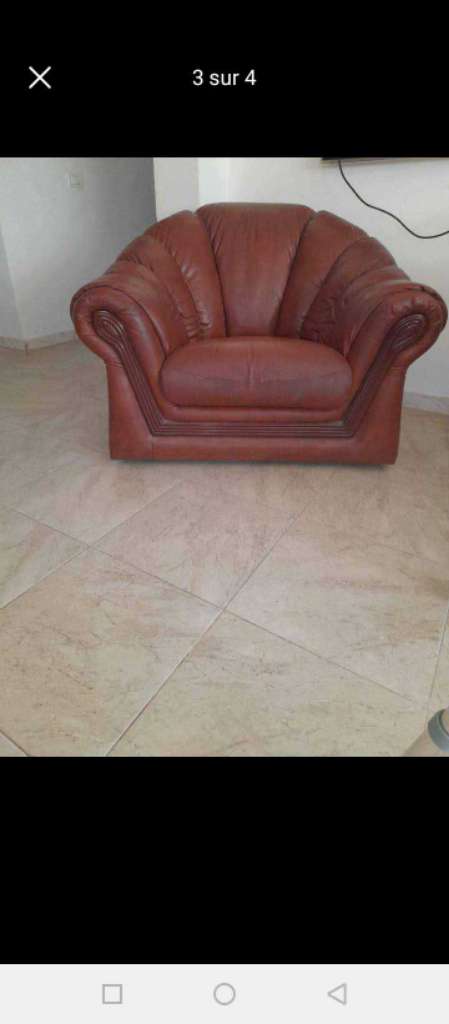 Sallon  marron