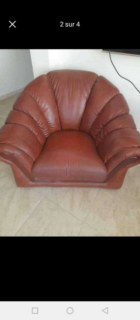 Sallon  marron