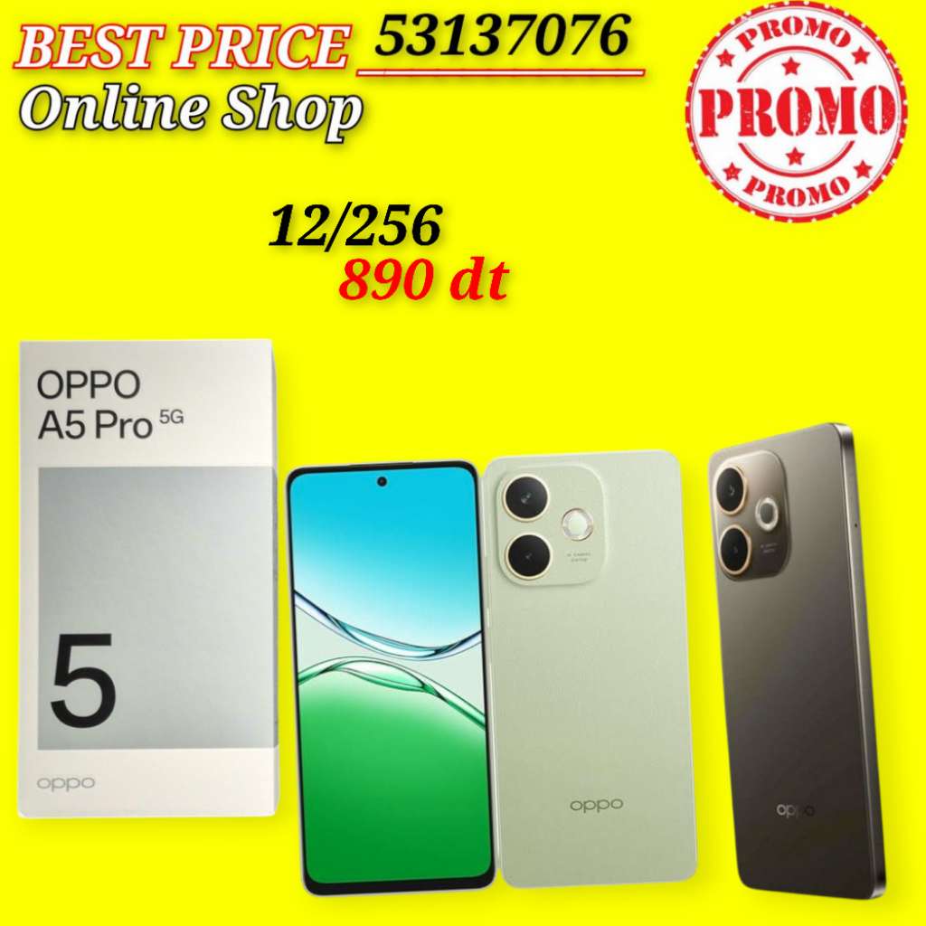 Oppo A5 Pro 5G Cacheté paquet fermé validé✔️