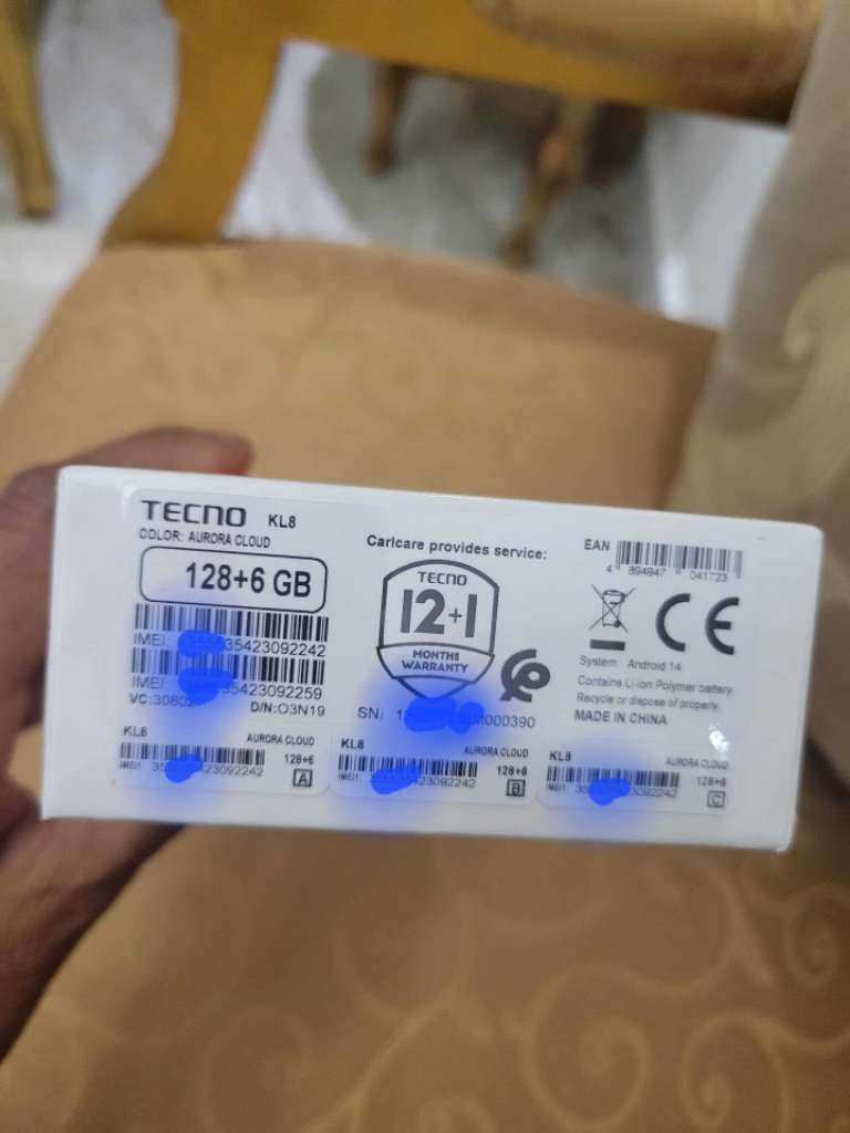 tecno spark 30 neuf  5g 