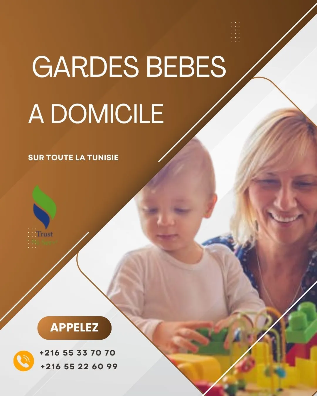 Gardes Bébés de confiance près de chez vous A L'AOUINA