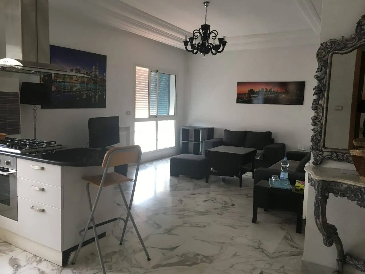 AL Joli S1 meublé la soukra 1350 dt