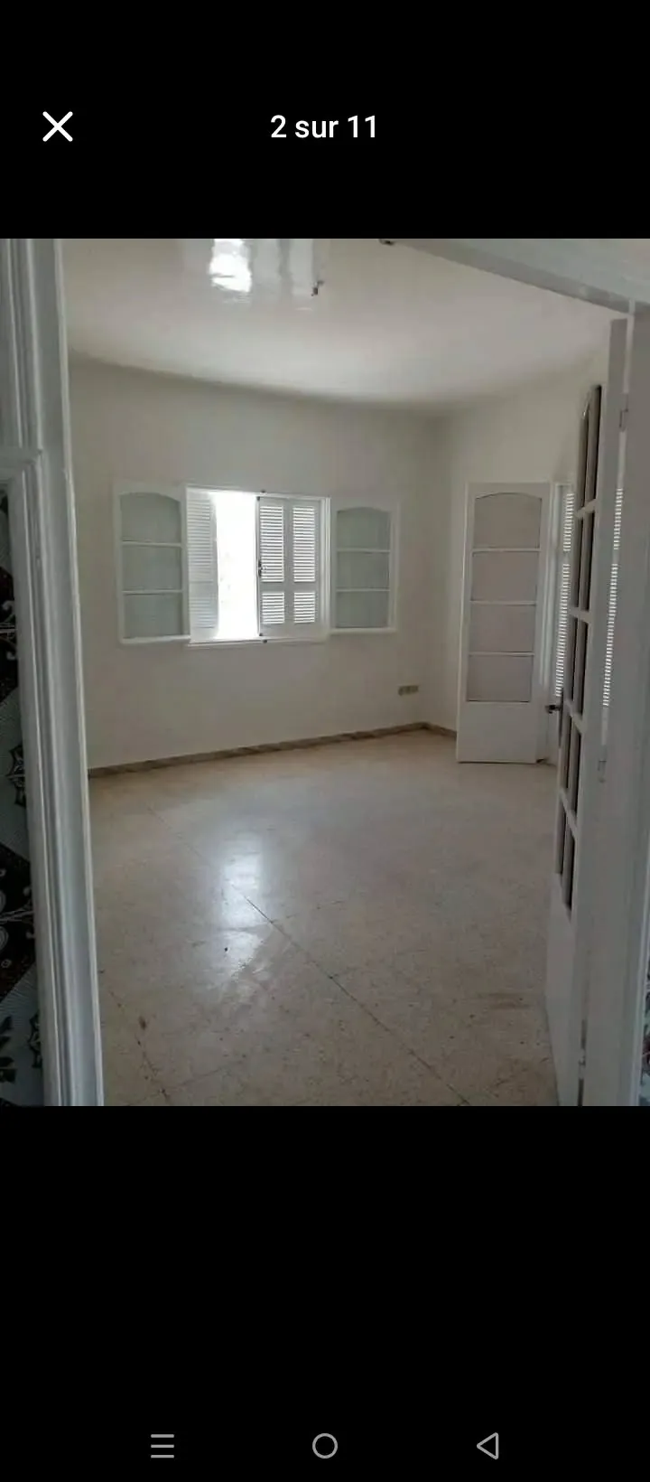 un étage d'une villa s+3 au 1er étage a louer a Ksar Said 3 derrière kiosque Shell et prés de mosquée