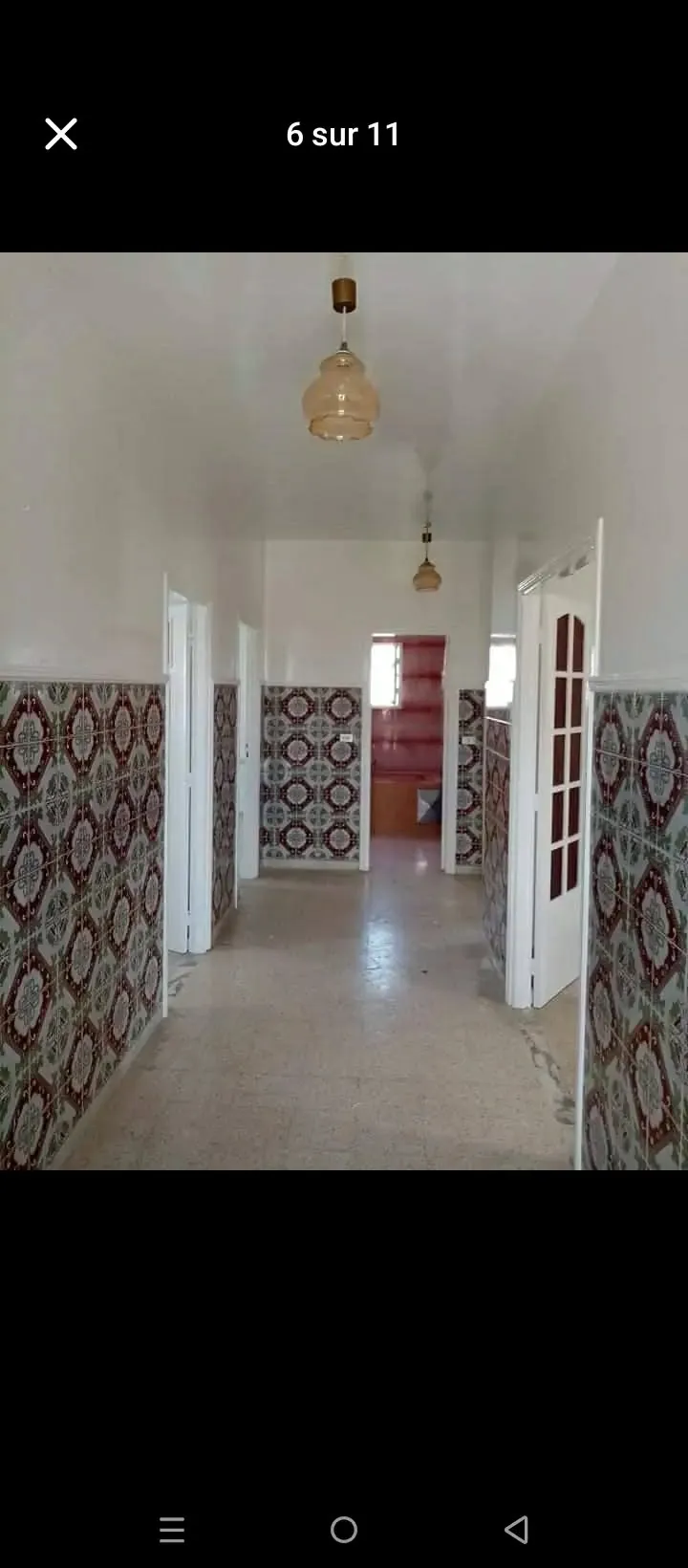 un étage d'une villa s+3 au 1er étage a louer a Ksar Said 3 derrière kiosque Shell et prés de mosquée